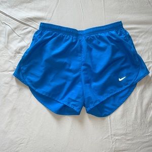 Blue Nike Run Shorts
